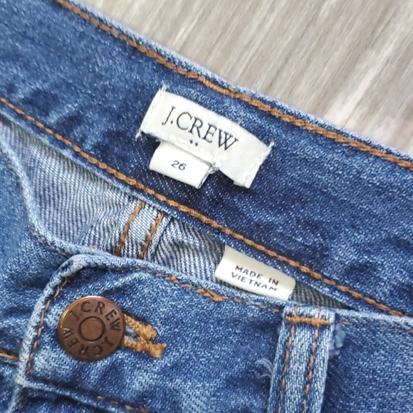 J. Crew High Rise Cut-off Denim Shorts | Size 26 - Picture 3 of 5